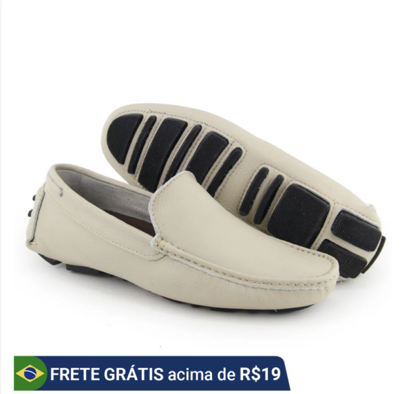 Mocassim Masculino couro legítimo conforto total (varias cores disponível)