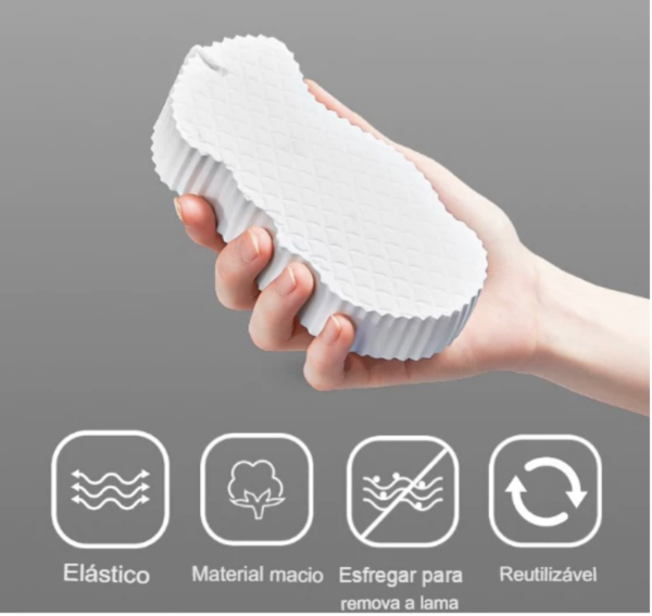 Esponja Esfoliante Suave Sólido Banho Espuma Adulto Criança