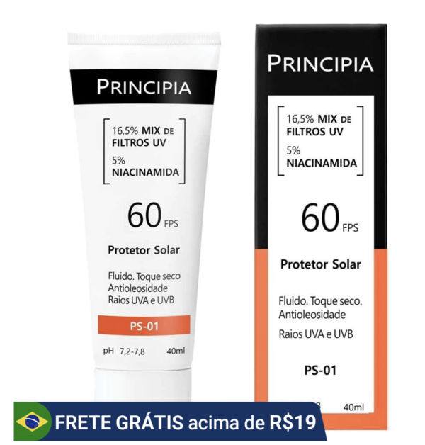 Protetor Solar facial PS-01 FPS 60