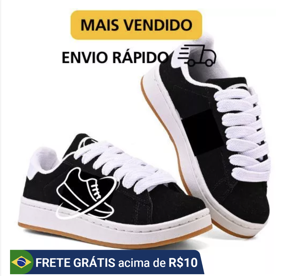 Tênis Masculino Casual Conforto e Qualidade PREMIUM - Envio Rápido