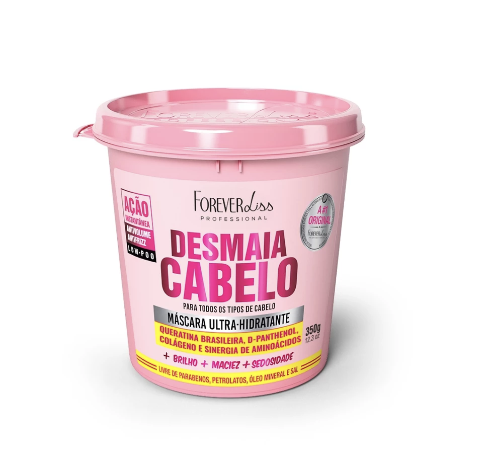 Máscara Ultra Hidratante Desmaia Cabelo 350G Forever Liss