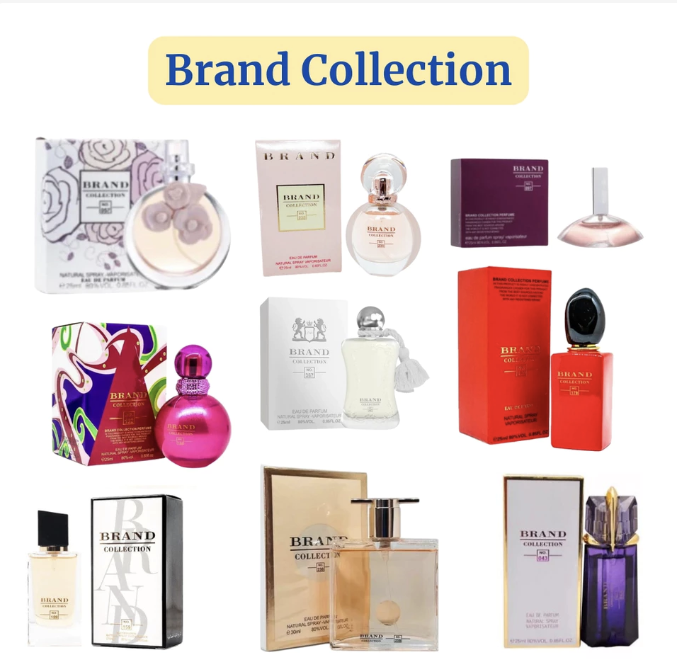 Perfume Brand Collection Original - Miniaturas Feminino e Masculino 25ml