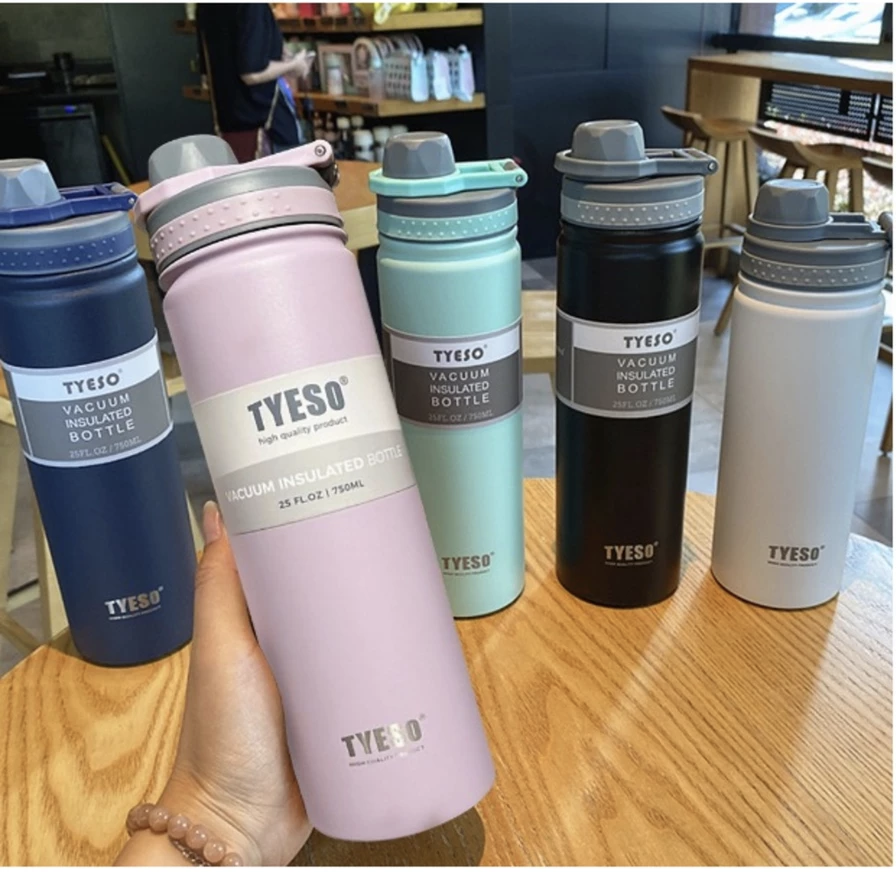 Garrafa Térmica 800ml garrafa espacial Quente & Frio Com Isolamento Térmico De Grande Capacidade (varias cores)