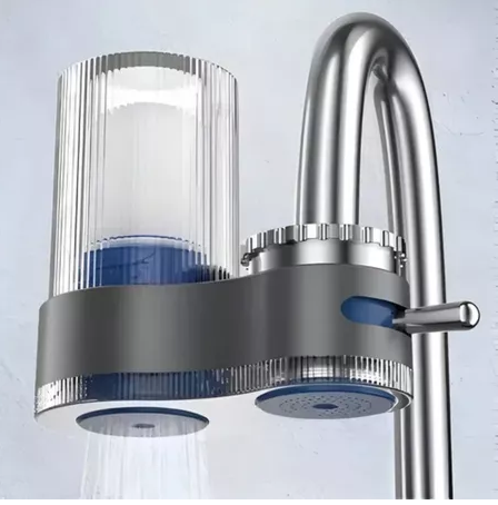 Purificador de Água Torneira Filtro Doméstico Água Potável Direta Escala Frontal Inibidor Cozinha Purificador de Água