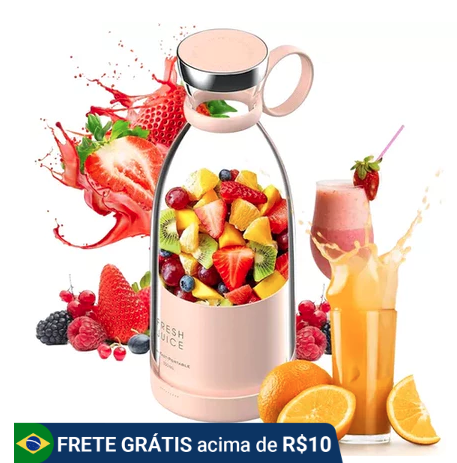 Mini Mixer Liquidificador Portátil Shake + Cabo USB MANIA